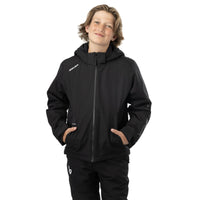 Bauer Team Heavyweight Youth Jacket - Black