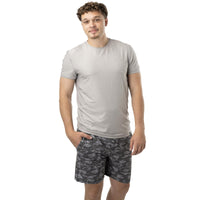 Bauer FLC Short Sleeve Tech Senior Tee - Light Grey