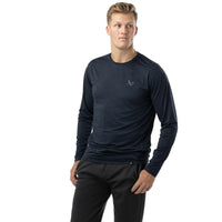 Bauer FLC Long Sleeve Tech Senior Tee - Carbon