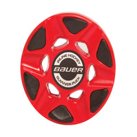 Bauer Slivvver Inline Hockey Puck - Red (Packaged)